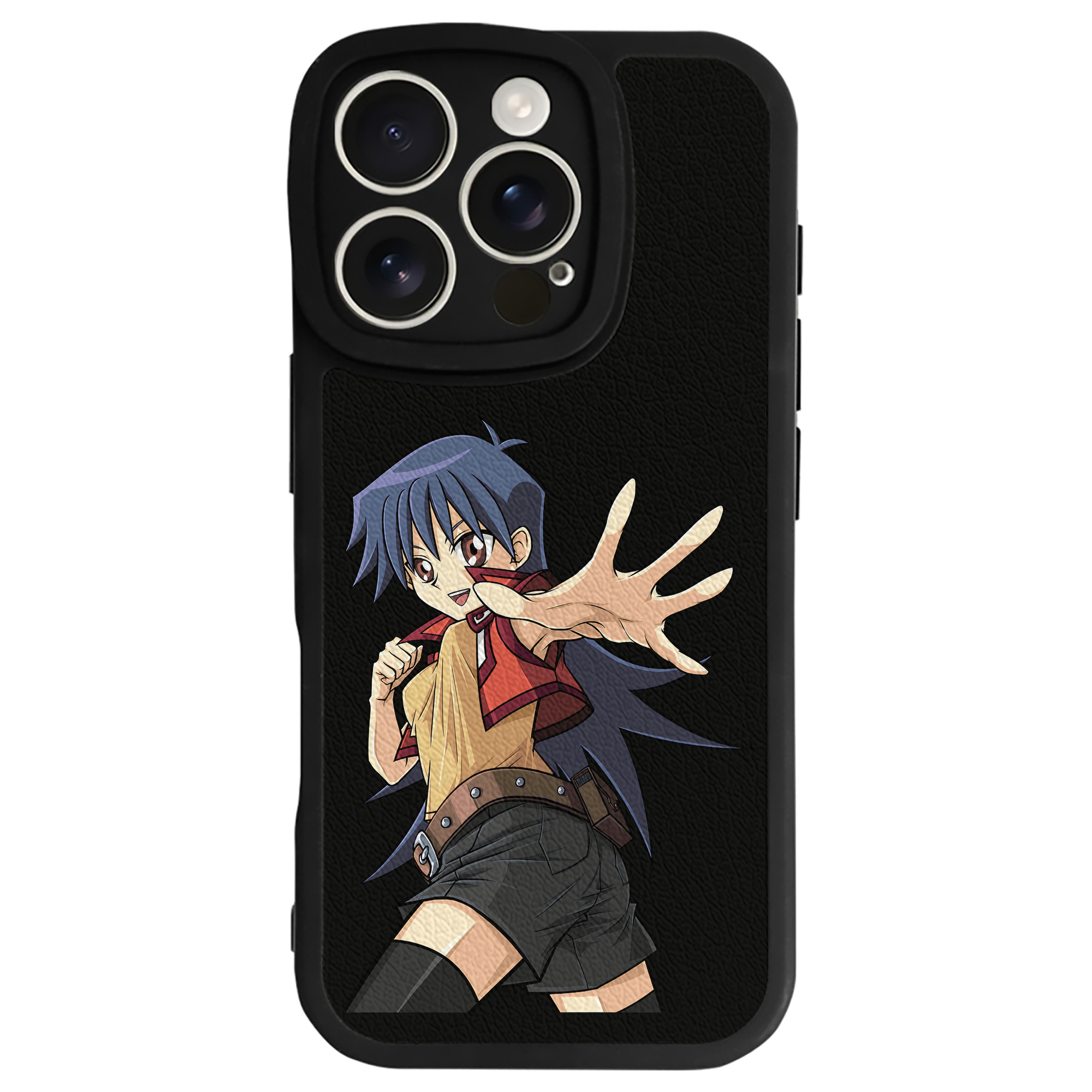 遊☆戯☆王 Yu-Gi-Oh! 【iPhone 16シリーズ対応】シリコンスマホケース（レザー調） 材質：シリコン